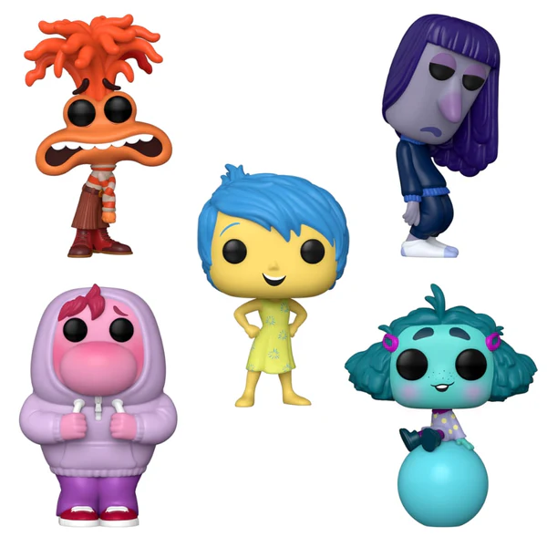 Kit Boneco Funko POP! Disney Divertida Mente 2